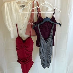 (5) Woman’s tops size M/L